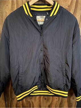 C. Isono Navy & Yellow Men’s jacket size L